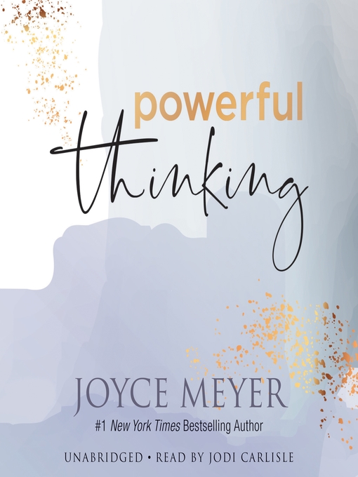 Title details for Powerful Thinking by Joyce Meyer - Wait list